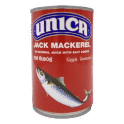 UNICA, JACK MACKEREL IN NATURAL JUICE AND SALT 425G