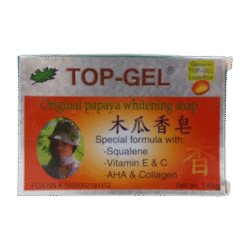 Top-Gel, Original  PAPAYA whitening soap,145g