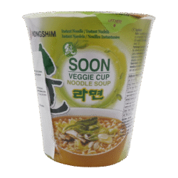 NONGSHIM SOON VEGGIE CUP NOODLE SOUP 67GR