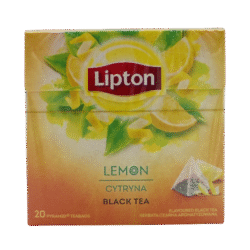 LIPTON LEMON BLACK TEA 20PCS 34GR