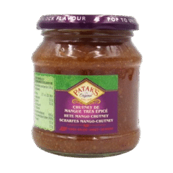 PATAKS HOT MANGO CHUTNEY 340GR