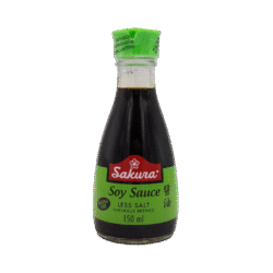 SAKURA LIGHT SOY SAUCE GLUTEN FREE 150ML