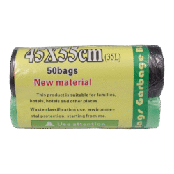 TRASH BAGS 45X55CM 35L 60PCS