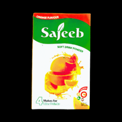 SAJEEB SOFT DRINK POWDER ORANGE 500G